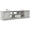 vidaXL TV Cabinet Concrete Grey 188.5x41x50 cm Engineered Wood