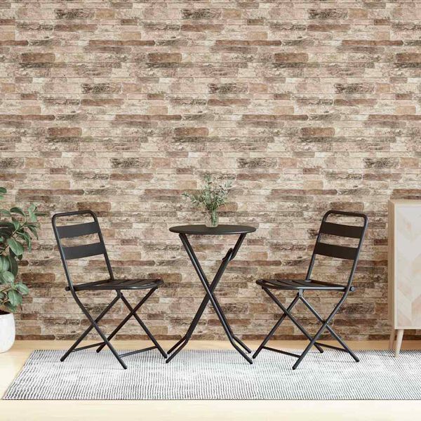 vidaXL 3D Wall Panels with Multicolour Brick Design 10 pcs EPS