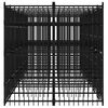 vidaXL Outdoor Dog Kennel Steel 12.9 m&sup2;