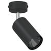 vidaXL Ceiling Spotlight with Spotlights Black 6 x 6 x 16 cm Metal