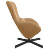vidaXL Egg Chair Brown 63 x 73 x 90 cm Velvet