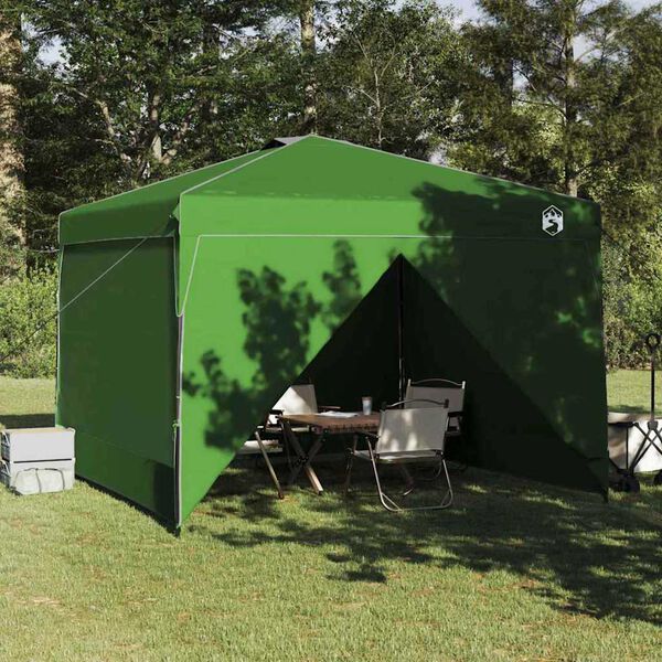 vidaXL Pop-up Canopy Tent Green 300 x 300 cm Fabric