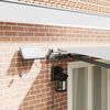vidaXL Awning Frame Manual Anthracite 500 x 350 cm Aluminium