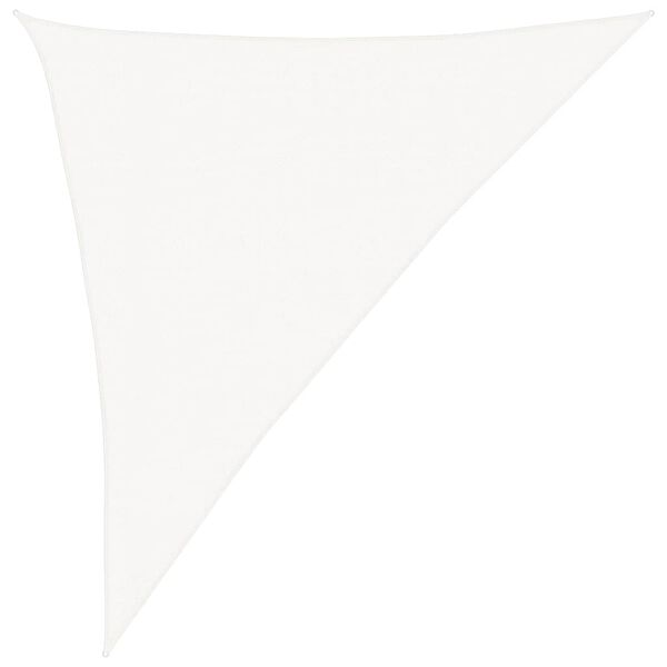 vidaXL Sunshade Sail 160 g/m&sup2; White 3x4x5 m HDPE