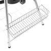 vidaXL Kettle Charcoal BBQ Grill 73x58x96 cm Steel