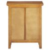 vidaXL Bedside Cabinet 60x30x75 cm Solid Wood Mahogany