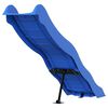 vidaXL Play Slide Blue 174x38 cm Polypropylene