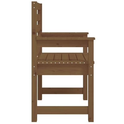 vidaXL Garden Chairs 2 pcs Honey Brown 60x48x91 cm Solid Wood Pine