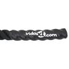 vidaXL Battle Rope Black 15 m 11 kg Polyester