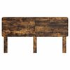 vidaXL Headboard Smoked Oak 180 cm Engineered wood