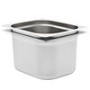 vidaXL Gastronorm Containers 2 pcs GN 1/2 200 mm Stainless Steel
