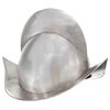 vidaXL Medieval Knight Helmet Antique Replica LARP Silver Steel