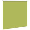 vidaXL Roller Blind Blackout Leaves Green 165x175 cm Fabric Width 161.6 cm Polyester