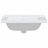 vidaXL Bathroom Sink White 61x48x19.5 cm Rectangular Ceramic