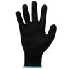 vidaXL Work Gloves 12 pcs Black 9 / L Polyester