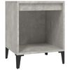 vidaXL Bedside Cabinets 2 pcs Concrete Grey 40x35x50 cm