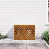 vidaXL Air Conditioner Cover Rusty 90 x 40 x 60 cm Weathering steel