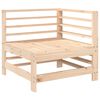 vidaXL 7 Piece Garden Lounge Set Solid Wood Pine