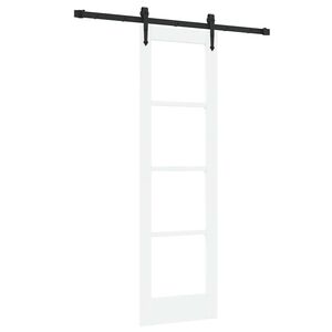 vidaXL Sliding Door ORKDAL White 61 x 198.5 cm