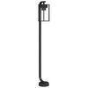 vidaXL Outdoor Floor Lamp Black 100 cm Stainless Steel