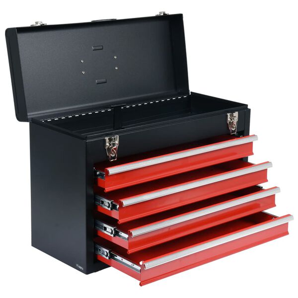 YATO Tool Box with 4 Drawers 52x21.8x36 cm