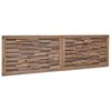 vidaXL Headboard Wall-mounted Natural 180 cm Solid Teak Wood