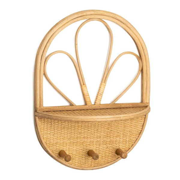 KidsDepot Wall Shelf Faye Rattan