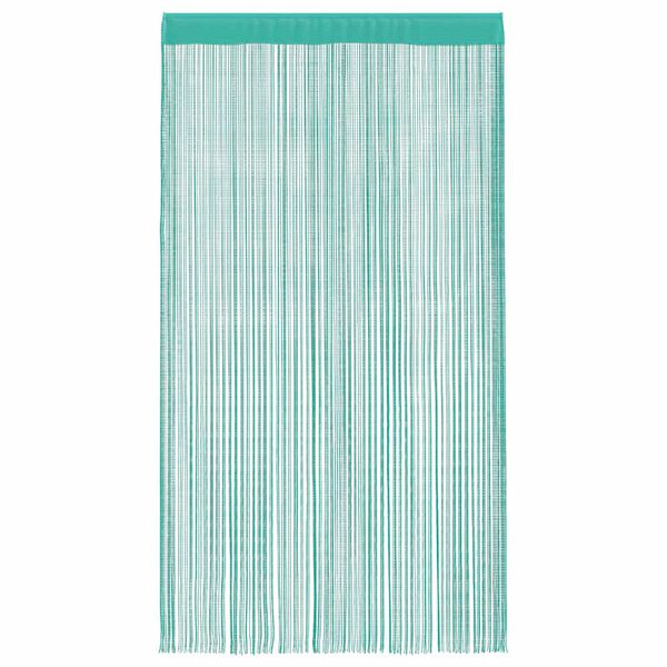vidaXL String Curtains 2 pcs Turquoise 100x250 cm