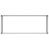 vidaXL Garden Raised Bed Light Brown 100 x 40 x 77 cm Galvanised Steel