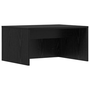 vidaXL Wall-Mounted Desk Black Oak 60 x 45 x 30 cm Engineered Wood