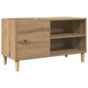 vidaXL Record Cabinet Artisan Oak 84.5x38x48 cm Engineered Wood
