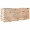 vidaXL Garden Planter 110x40x46 cm Solid Wood Pine