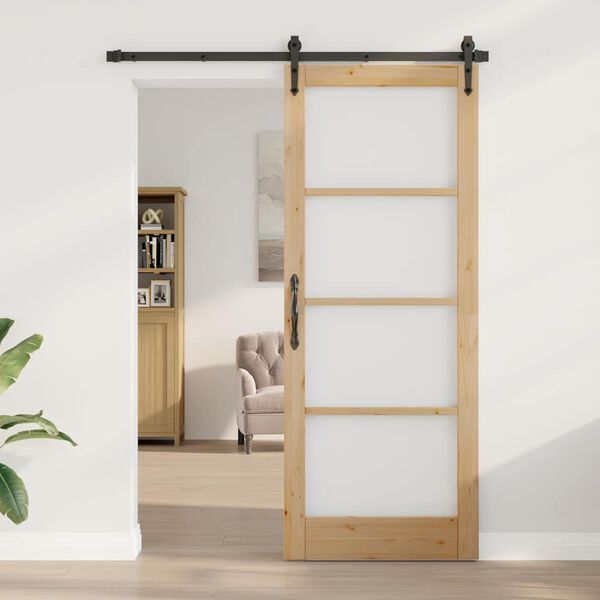 vidaXL Interior Door ORKDAL Brown 83 x 211 cm