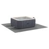 vidaXL Pool Ground Sheet Light Grey 274 x 274 x 0.1 cm
