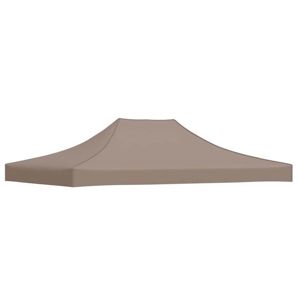 vidaXL Party Tent Roof 4x3 m Taupe 270 g/m²