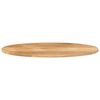vidaXL Table Top 100x50x2.5 cm Oval Solid Wood Mango