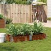 vidaXL Garden Planter Brown 150x50 cm Solid Wood Pine