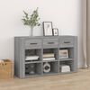vidaXL Sideboard Grey Sonoma 100x30x59.5 cm Engineered Wood