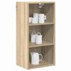 vidaXL Hanging Cabinet Sonoma Oak 40 x 29.5 x 80 cm Engineered Wood