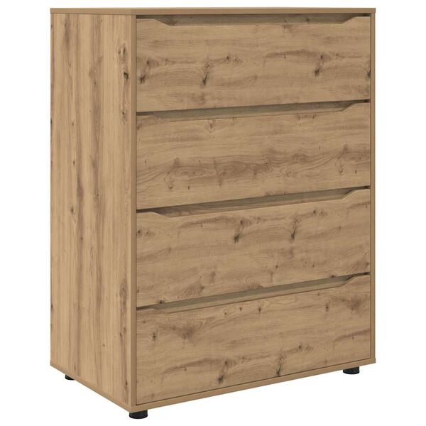 vidaXL Storage Cabinets 2 pcs Artisan Oak 80 x 48 x 105 cm