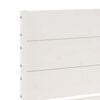 vidaXL Extra Long Bed Frame without Mattress White 200x220 cm Solid Wood