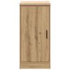 vidaXL Garage Storage Cabinet Artisan Oak 40x51x85 cm Solid Wood Pine