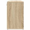 vidaXL Shoe Cabinet Sonoma Oak 77.5 x 30 x 51 cm Engineered Wood