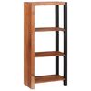 vidaXL Bookshelf Brown 50 x 30 x 110 cm Solid Acacia wood