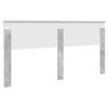 vidaXL Headboard Concrete Grey 200 cm Engineered wood