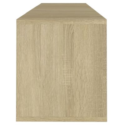 vidaXL TV Cabinet Sonoma Oak 120x30x40.5 cm Engineered Wood