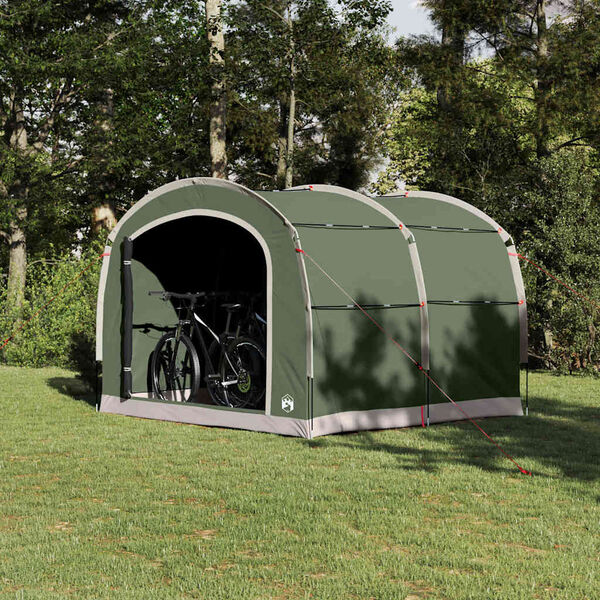 vidaXL Tent with Roof with Air Vent Green 268 x 240 x 191 cm Polyester