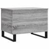 vidaXL Coffee Table Grey Sonoma 60x44.5x45 cm Engineered Wood