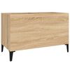 vidaXL Record Cabinet Sonoma Oak 74.5x38x48 cm Engineered Wood