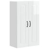 vidaXL Kitchen Wall Cabinet High Gloss White 60 x 31 x 100 cm